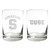 NCAA Syracuse Orange 2pc Rocks Glass Set