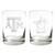 NCAA Texas A&M Aggies 2pc Rocks Glass Set