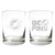 NFL Miami Dolphins 2pc Rocks Glass Set