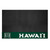 University of Hawaii - Hawaii Rainbows Grill Mat H Primary Logo Green