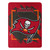 Tampa Bay Buccaneers Blanket 46x60 Micro Raschel Dimensional Design Rolled