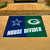 NFL House Divided - Packers / Cowboys House Divided Mat House Divided Multi