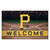 MLB - Pittsburgh Pirates Crumb Rubber Door Mat 18"x30"