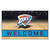 NBA - Oklahoma City Thunder Crumb Rubber Door Mat 18"x30"
