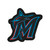 MLB - Miami Marlins Mascot Mat 30" x 30.7"