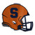Syracuse University - Syracuse Orange Embossed Helmet Emblem S Primary Logo Blue & Orange