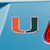 University of Miami Color Emblem  1.8"x3.2"