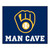 MLB - Milwaukee Brewers Man Cave Tailgater 59.5"x71"