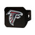 Atlanta Falcons Color Hitch Cover - Black Falcon Primary Logo Red