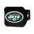 New York Jets Color Hitch Cover - Black Oval Jets Primary Logo Green