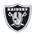 Las Vegas Raiders Color Emblem Raider Shield Primary Logo Black