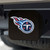 Tennessee Titans Color Hitch Cover - Black Flaming T Primary Logo Blue