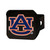 Auburn University Hitch Cover - Color on Black 3.4"x4"