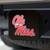 University of Mississippi (Ole Miss) Hitch Cover - Color on Black 3.4"x4"