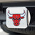 NBA - Chicago Bulls Color Hitch Cover - Chrome 3.4"x4"