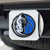 NBA - Dallas Mavericks Color Hitch Cover - Chrome 3.4"x4"