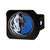 NBA - Dallas Mavericks Hitch Cover - Color on Black 3.4"x4"