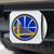 NBA - Golden State Warriors Color Hitch Cover - Chrome 3.4"x4"