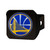 NBA - Golden State Warriors Hitch Cover - Color on Black 3.4"x4"