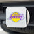 NBA - Los Angeles Lakers Color Hitch Cover - Chrome 3.4"x4"