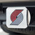 NBA - Portland Trail Blazers Color Hitch Cover - Chrome 3.4"x4"