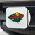 NHL - Minnesota Wild Color Hitch Cover - Chrome 3.4"x4"