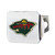 NHL - Minnesota Wild Color Hitch Cover - Chrome 3.4"x4"