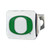 University of Oregon Color Hitch Cover - Chrome 3.4"x4"