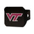 Virginia Tech Hitch Cover - Color on Black 3.4"x4"