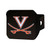 University of Virginia Hitch Cover - Color on Black 3.4"x4"