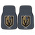 NHL - Vegas Golden Knights 2-pc Carpet Car Mat Set 17"x27"