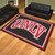 University of Nevada, Las Vegas (UNLV) 8x10 Rug 87"x117"