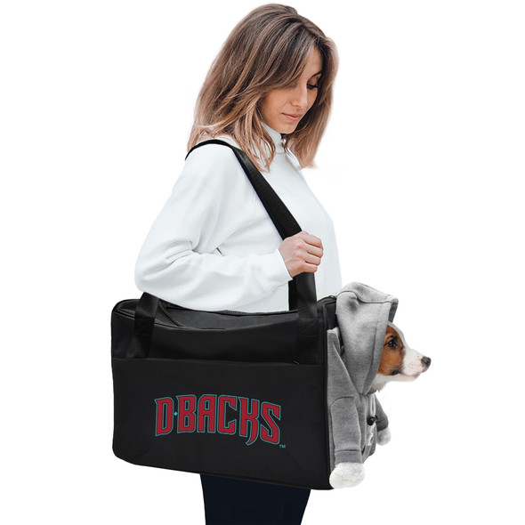Arizona Diamondbacks Furry Fan Pet Carrier