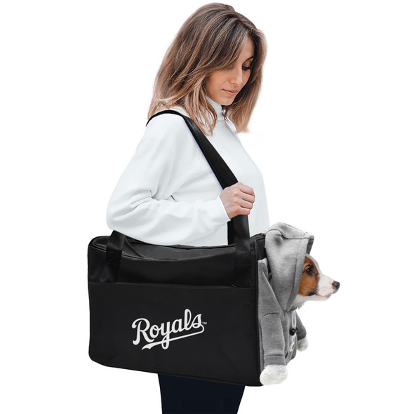 Kansas City Royals Furry Fan Pet Carrier