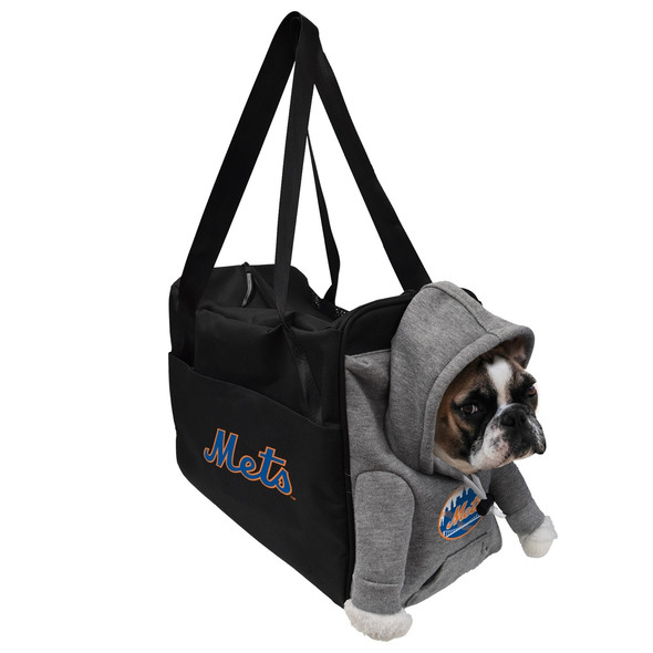 New York Mets Furry Fan Pet Carrier