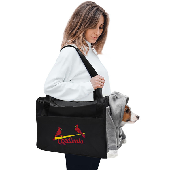 St. Louis Cardinals Furry Fan Pet Carrier