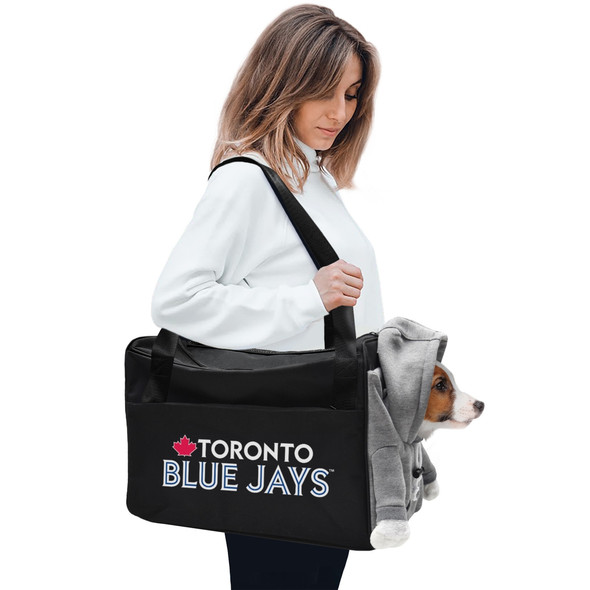 Toronto Blue Jays Furry Fan Pet Carrier