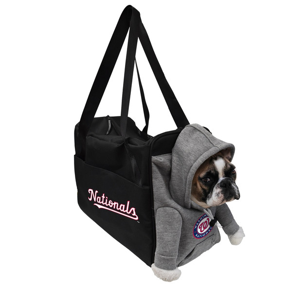 Washington Nationals Furry Fan Pet Carrier