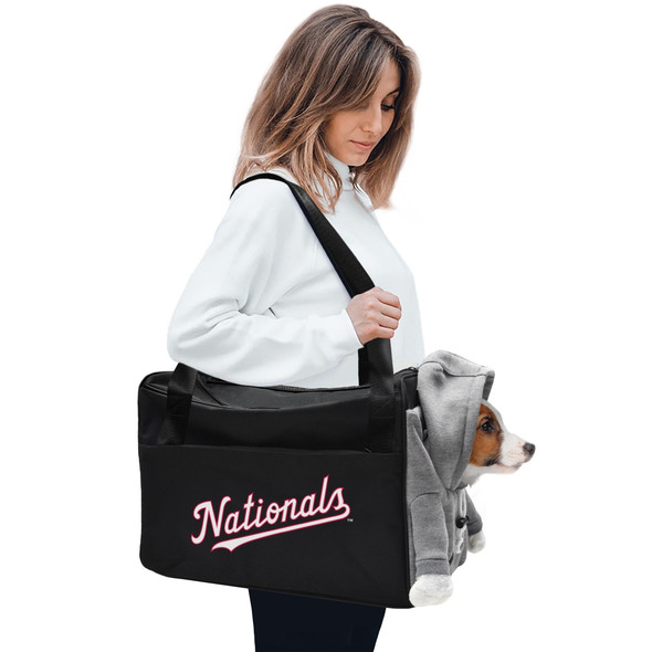 Washington Nationals Furry Fan Pet Carrier