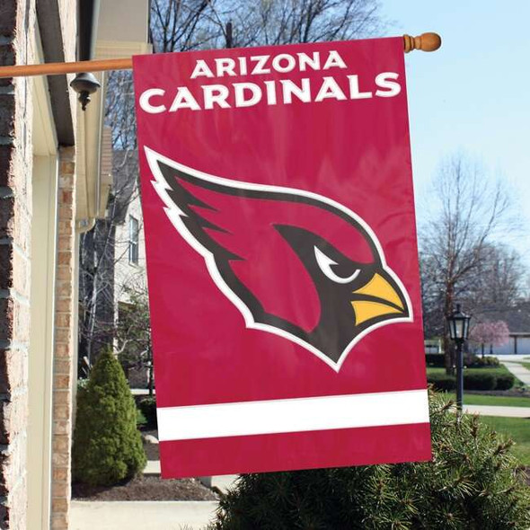 Arizona Cardinals Applique Banner Flag