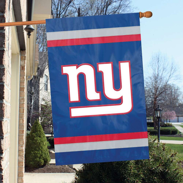 New York Giants Applique Banner Flag