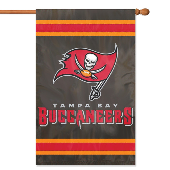 Tampa Bay Buccaneers Applique Banner Flag