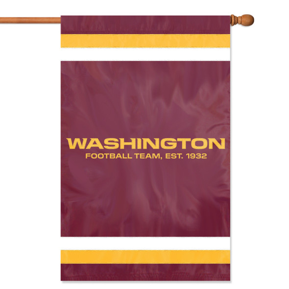 Washington Commanders Applique Banner Flag