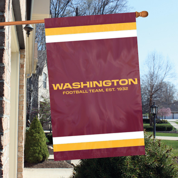 Washington Commanders Applique Banner Flag