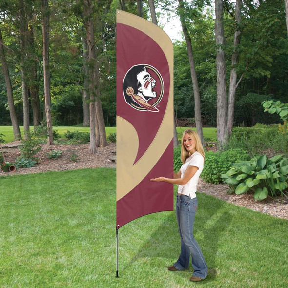 Florida State Seminoles Tall Team Flag Kit