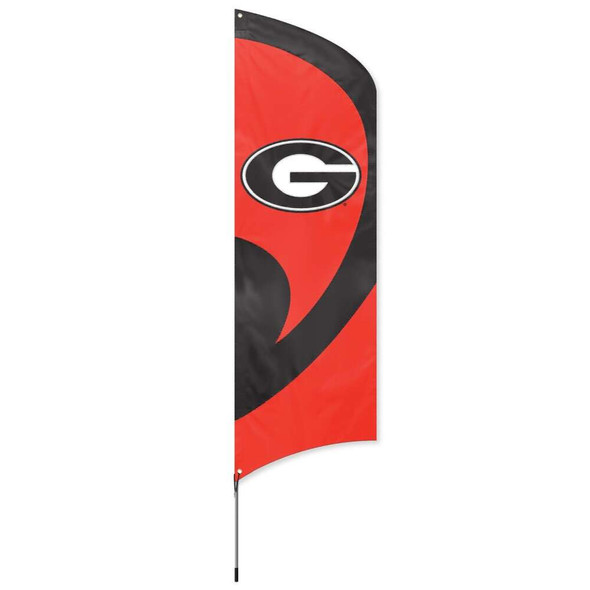 Georgia Bulldogs Tall Team Flag Kit