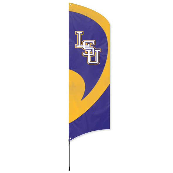 LSU Tigers Tall Team Flag Kit