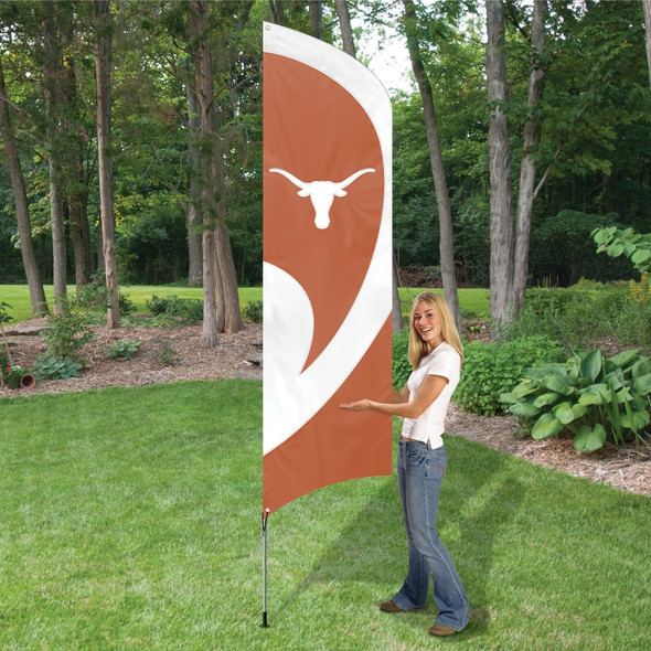 Texas Longhorns Tall Team Flag Kit