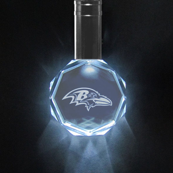Baltimore Ravens Crystal LED Key Chain