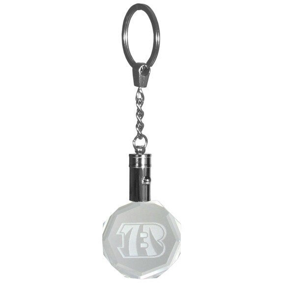 Cincinnati Bengals Crystal LED Key Chain